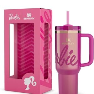 New Stanley x Barbie Icon 40 Oz. Tumbler Cup With Straw *Sealed New In Box*